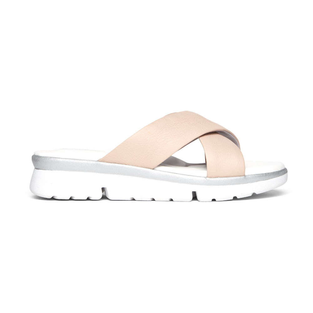 Sandálias Rockport Mulher Rosa/Branco - R-Evolution - 46913CDOR